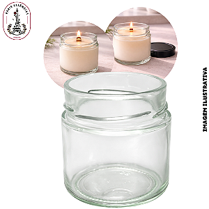 Pote de Vidro Pianezza/Oasis 220ml B.70MM - (UN)