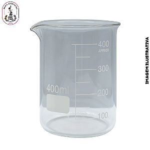 Copo Becker de Vidro 400ML