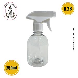 Frasco Pet 250ml C/ Gatilho 28/410 Branco (Un)
