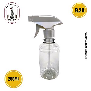 Frasco Pet 250ml Tubo de Gel C/ Gatilho Branco 28/410 (un)