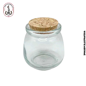 Pote Mini De Bojudo C/ Tampa Rolha 100ml (un)
