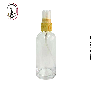 Vidro Gaudy 60ml c/Vávula Spray Madeira - (un)