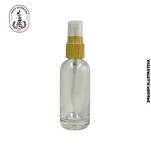 Vidro Gaudy 30ml c/Vávula Spray Madeira - (un)