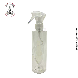 Frasco Pet Cil Reto Fino 200ml Gatilho Transparente - (un)