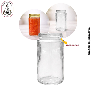 Pote de Vidro Criativa 115ml Boca 45/410 - (UN)