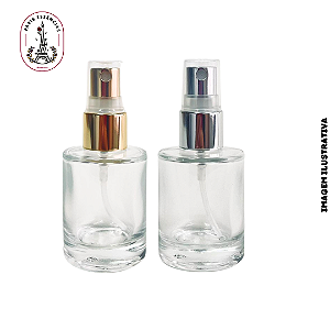 Vidro Picolo 30ml c/ Spray Luxo - (un)