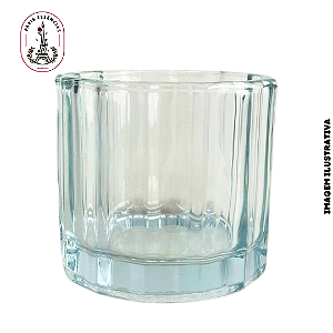 Castiçal para Vela Riscado 8,5x9cm - (un)