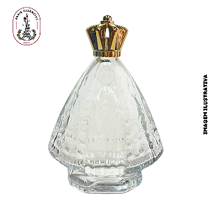 Frasco de Vidro N.S Aparecida 75ml c/ Tampa Coroa - (un)