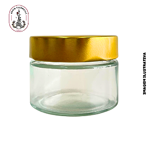 Pote Oasis 150ml c/ Tampa Dourada - (un)