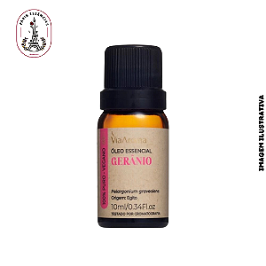 Óleo Essencial Gerânio Via Aroma - 10ml