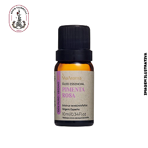 Óleo Essencial Pimenta Rosa Via Aroma - 10ml
