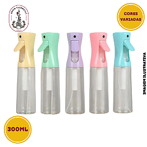 Frasco Pulverizador 300ml (un) - Cores Diversas