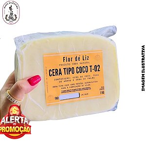 3KG de Cera de Coco 100% Vegetal