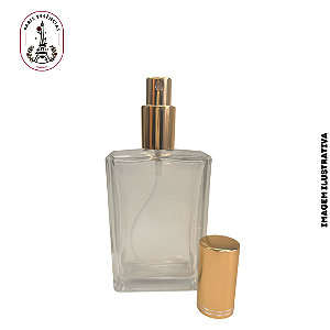 Porta Perfume Quadrado 100ml