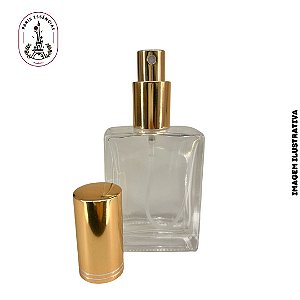 Porta Perfume Quadrado 50ml
