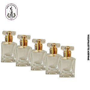 Kit C/ 5 Porta Perfume Luxo 30Ml