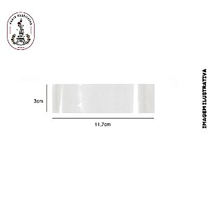 Lacre Termo Encolhível C/100 UN – 11,7x3cm Nadir 150ml