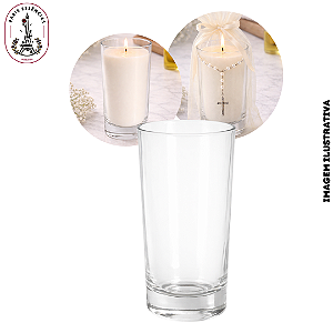 Copo de Vidro Longo Fundo Grosso 70ml - (UN)