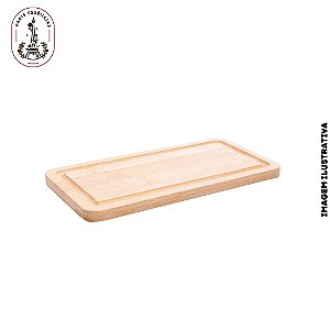 Tábua de Bambu  20cm x 10cm x 1cm