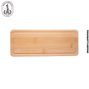 Tábua de Bambu  28cm x 11cm x 1cm