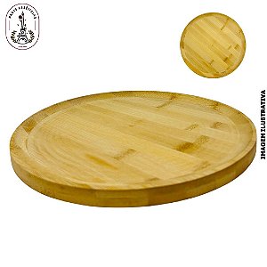 Prato de Bambu 27cm