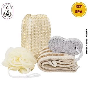 Kit Spa Banho - 4 Peças