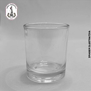 Copo de Vidro Para Vela 80ML