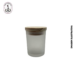 Copo Para Vela C/ Tampa Fosco 60ML