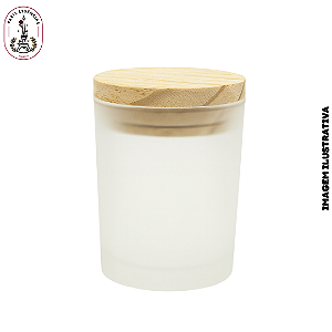 Copo Para Vela Fosco C/ Tampa - 60ML