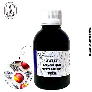 Essência para Vela Sweet Lavander And Nectarine  Vollmens (100ml)