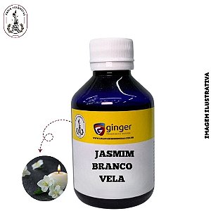 Essência para Vela Jasmim Branco Ginger (100ml)