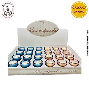 Caixa c/ 24 Velas Perfumadas