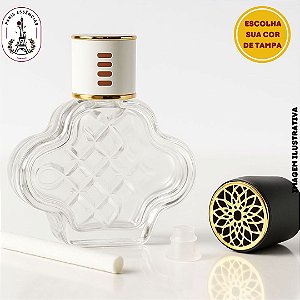 Vidro Difusor 250ml Cristal com Tampa Âncora - un