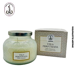 Pote Luxo C/ Vela Perfumada