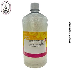 Base Perfumaria P/ Body Splash Iluminadora Prata 1L - LIMNE