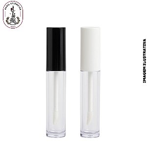 Frasco Gloss Labial 4,5ml – Tampa Branca ou Preta (Unidade)