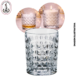 Copo em Vidro Cristal - 273ml (UN)