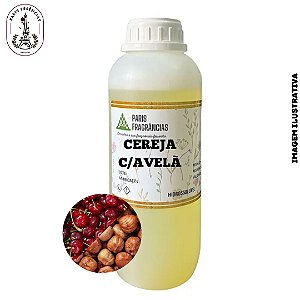 Essência Hidrossolúvel Aromatizador  Cereja e Avelã - 1 Litro