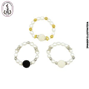 Pulseira Luxo Perola - Color