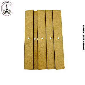 Centralizador MDF 1 Furo p/ Pavio - (5 UND)