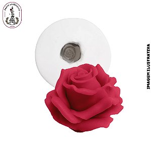 Molde De Silicone Rosa Colombiana - 1 Cavidade