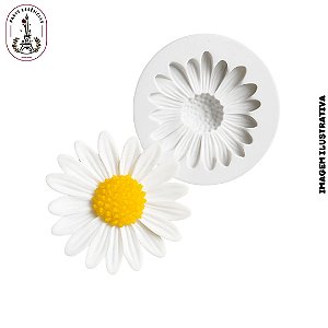 Molde De Silicone Margarida Mod 3 - 1 Cavidade