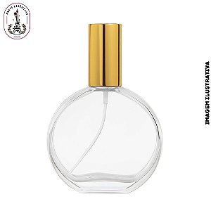 Porta Perfume Chance - 50ml Tampa Dourada