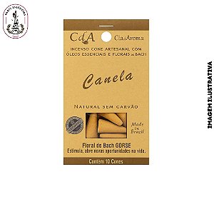 Incenso Cone Canela (10 CONES)