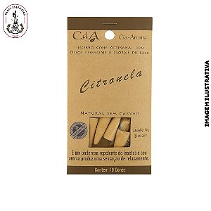 Incenso Cone Citronela (10 CONES)