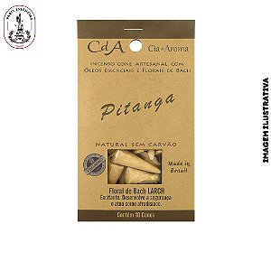 Incenso Cone Pitanga (10 CONES)