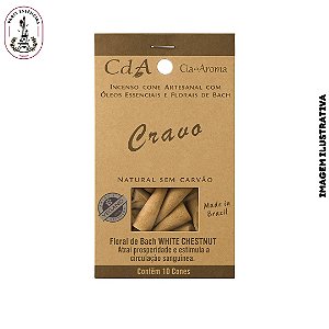 Incenso Cone Cravo  (10 CONES)