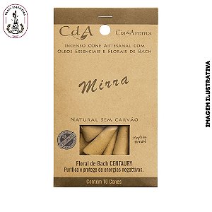 Incenso Cone Mirra  (10 CONES)