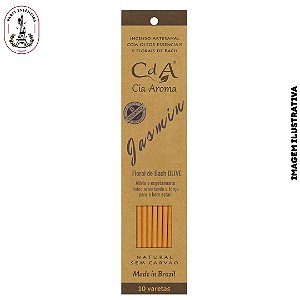 Incenso Vareta Jasmim (10 Varetas)