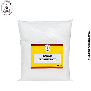 Borax Decahidrato - 1kg Quimivida
